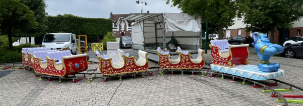 Train sur rails dans les Hauts-de-France